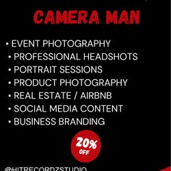 Camera Man/ Videographer 
