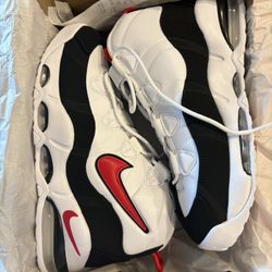 Nike Air Max Uptempo ‘95 “White/Varsity Red/Black” 2025 Release