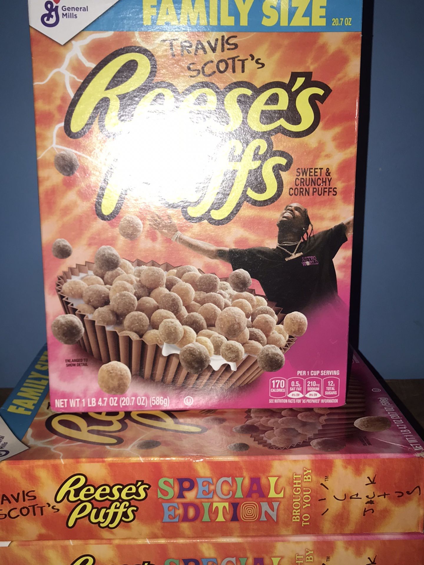 Travis Scott’s Reese’s Puffs (Family Size)