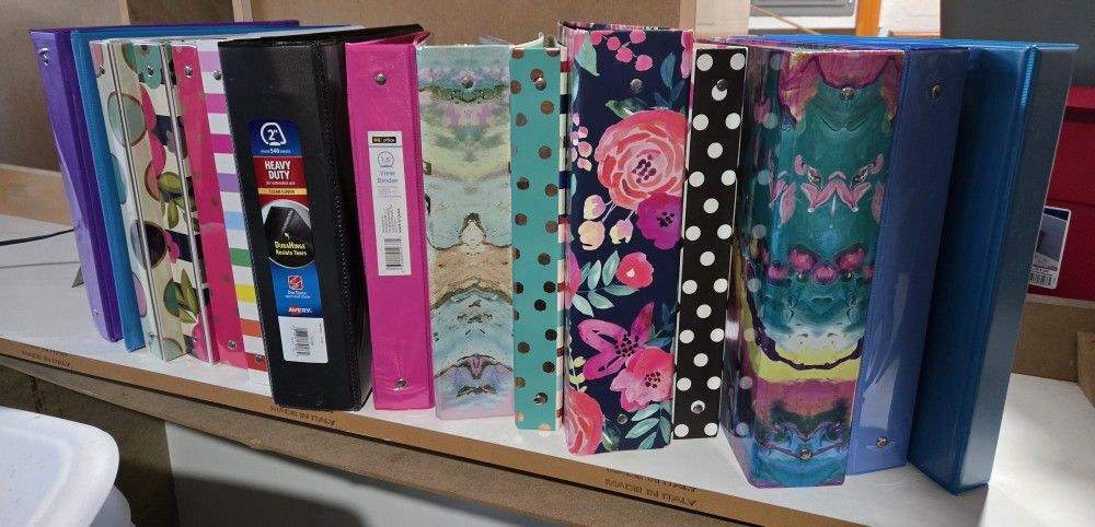 3 Ring Binders