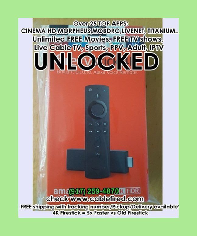 Ultra new Amazon fire TV Stick