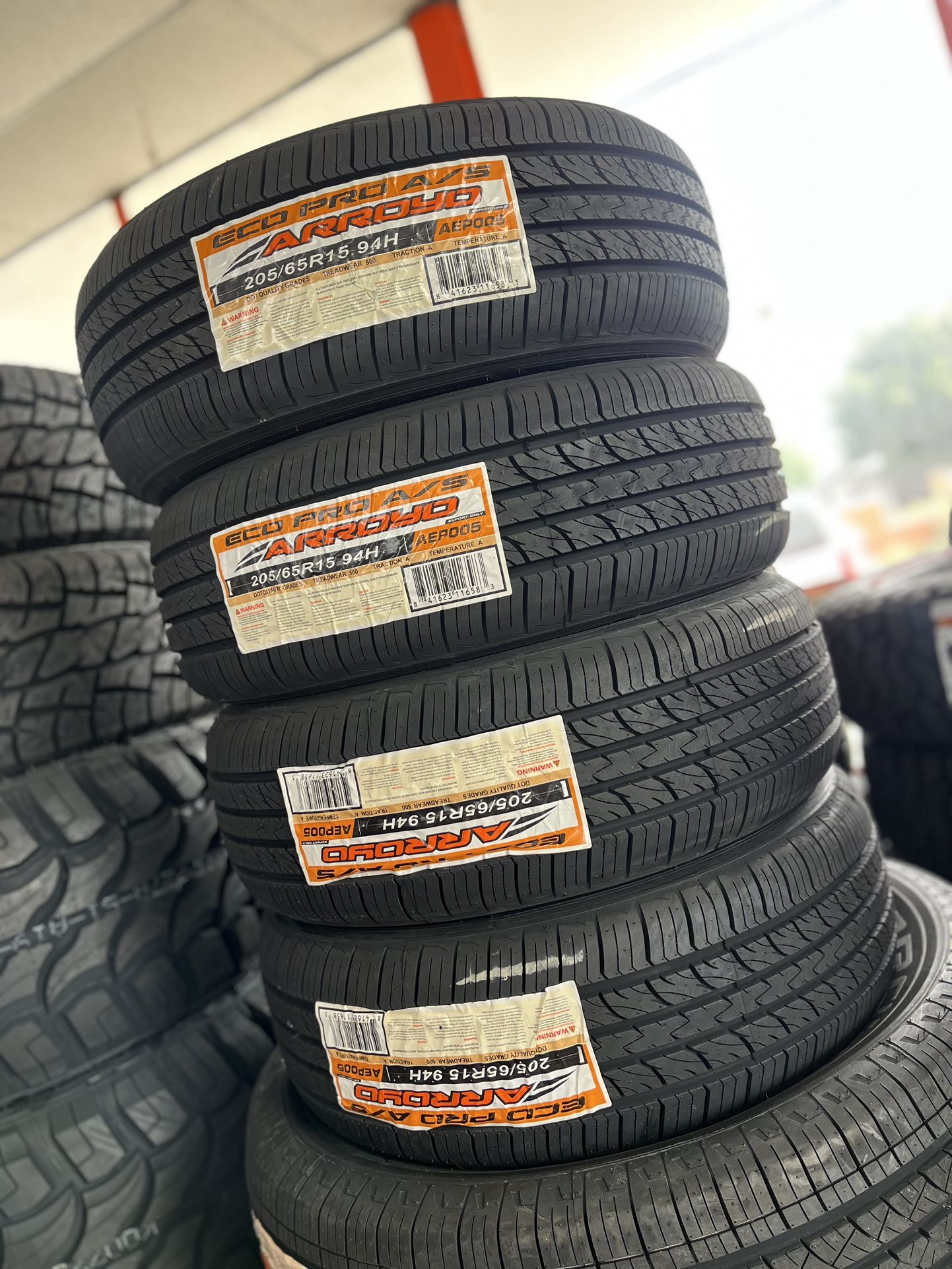 🔥📲205/65/R15 Vendo Llantas Nuevas Marca Arroyo