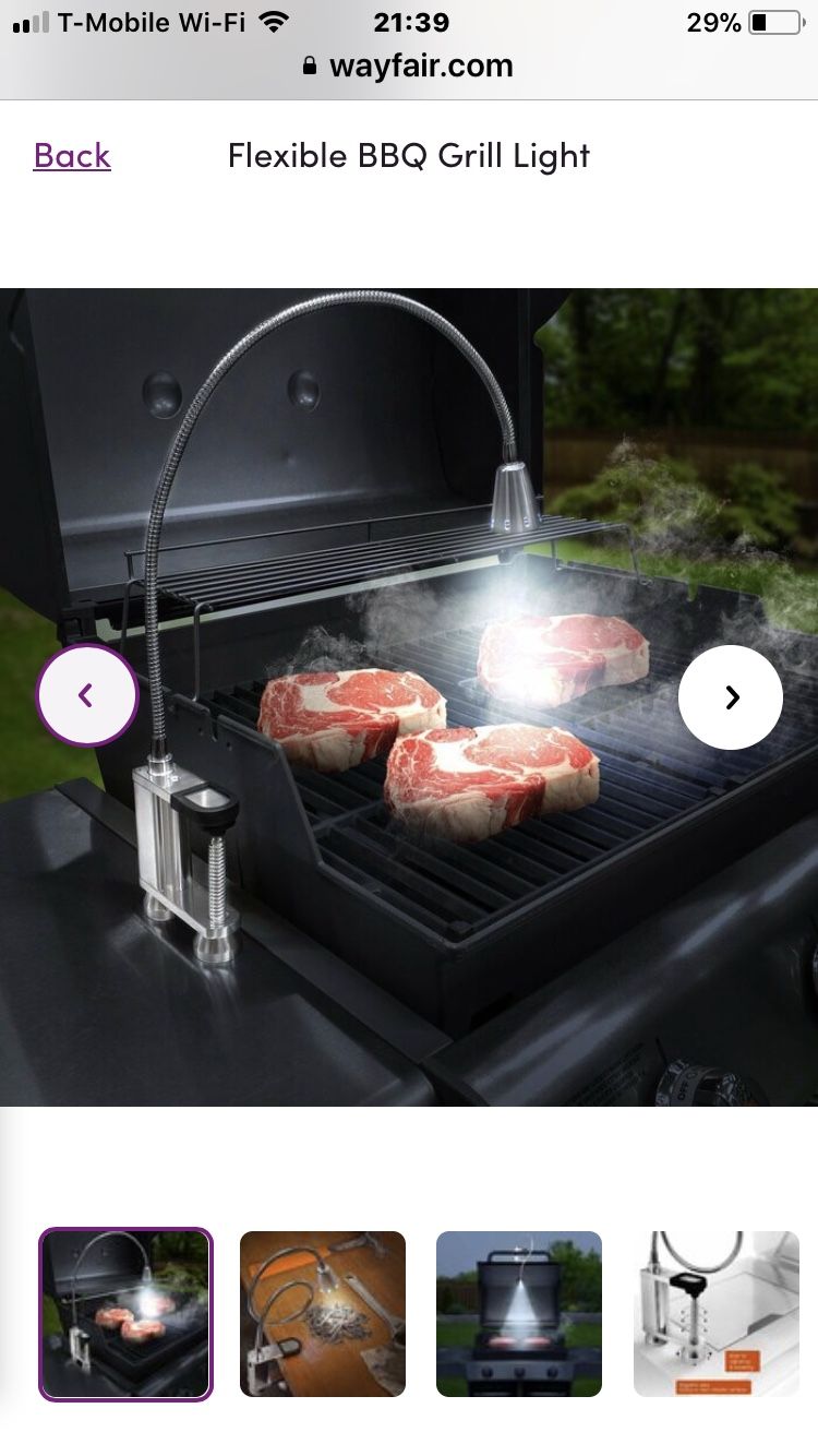 BBQ GRILL LIGHT LED