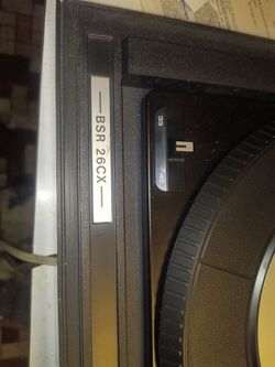 Record player and stereo