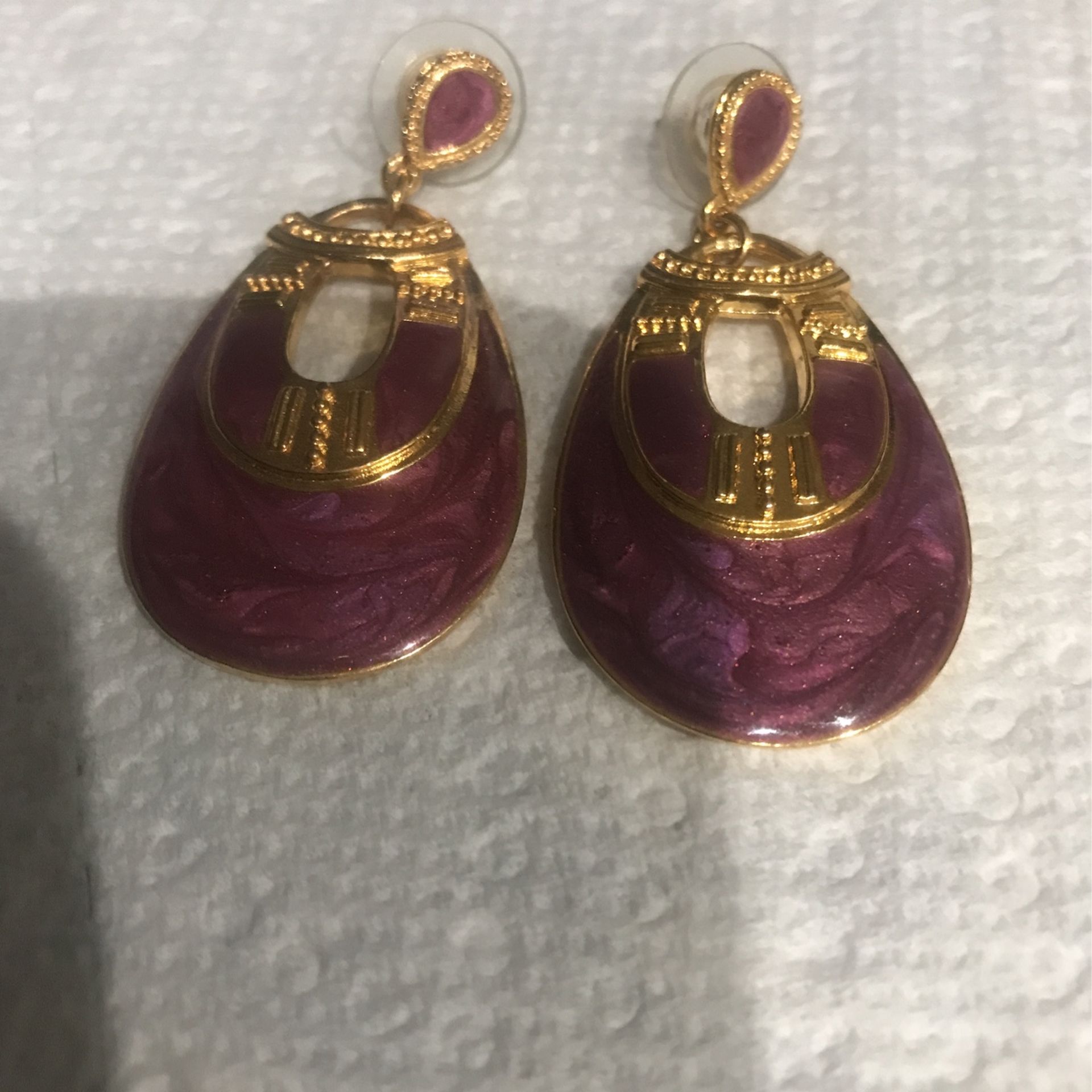 Berebi Purple Earrings