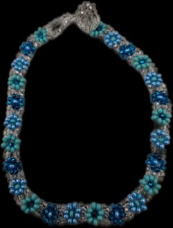 Handmade beaded bracelet, OBO