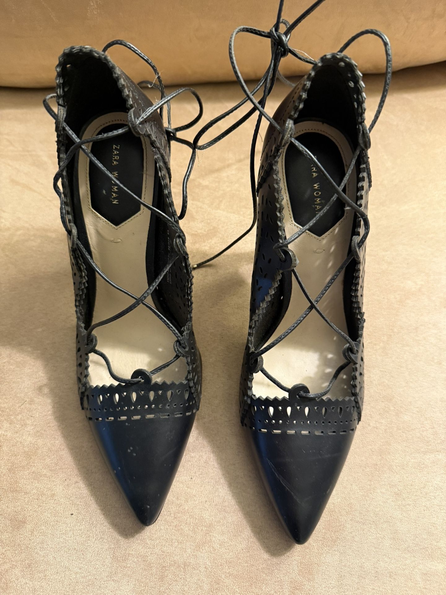 Zara Black Heels