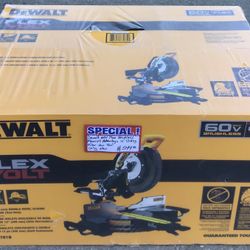 Dewalt 60V Max Brushless FlexVolt Advantage 12” Sliding Miter Saw Tool Only New