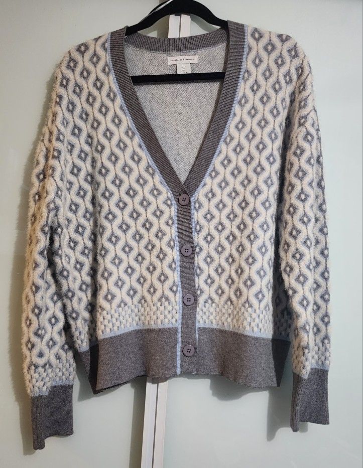Cupcakes & Cashmere Sz L Cardigan BNWOT