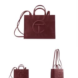 Telfar Oxblood Medium Bag 