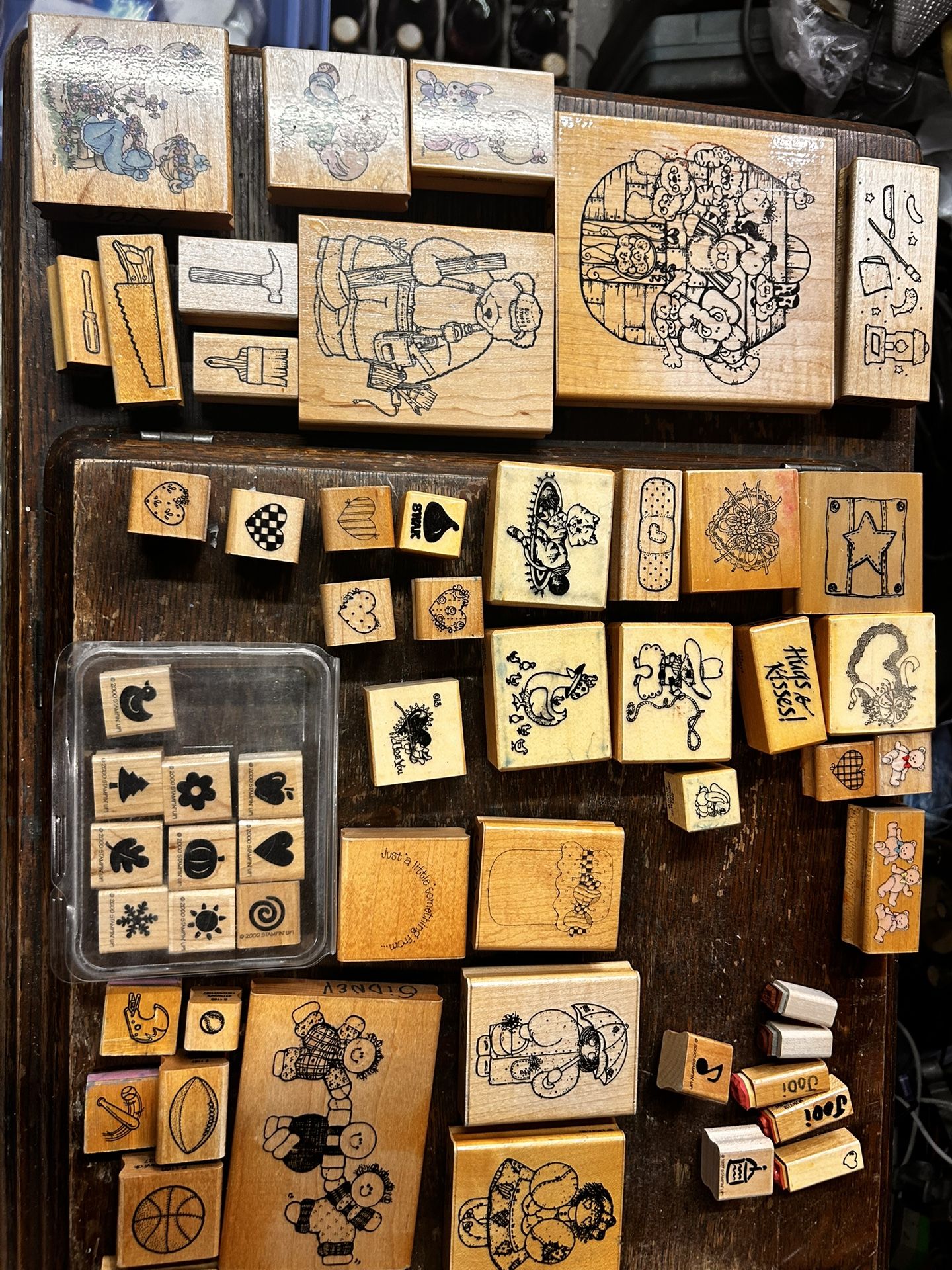 Vintage Wood Stamps