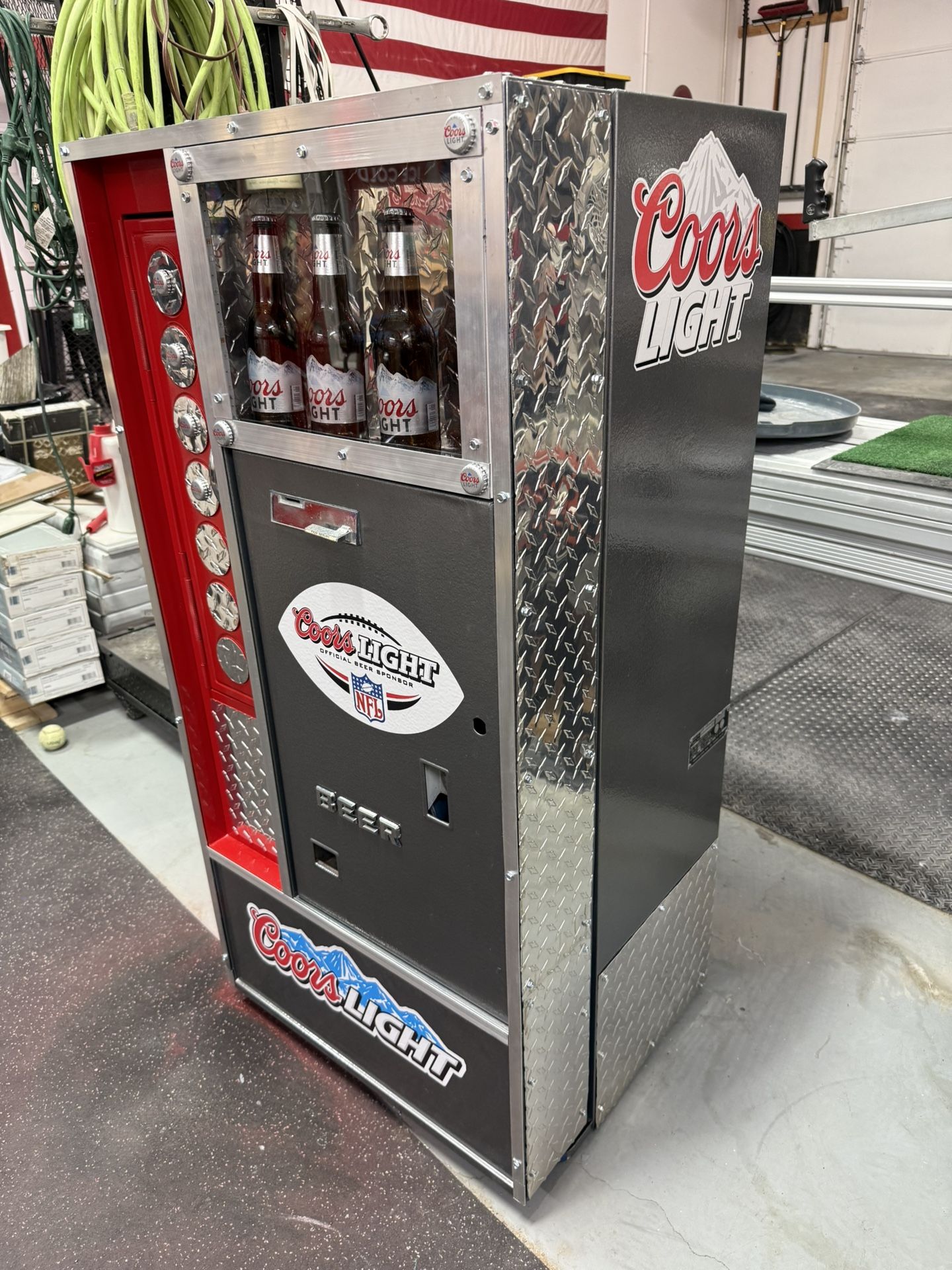 One Of A Kind Vintage Bottle Machine