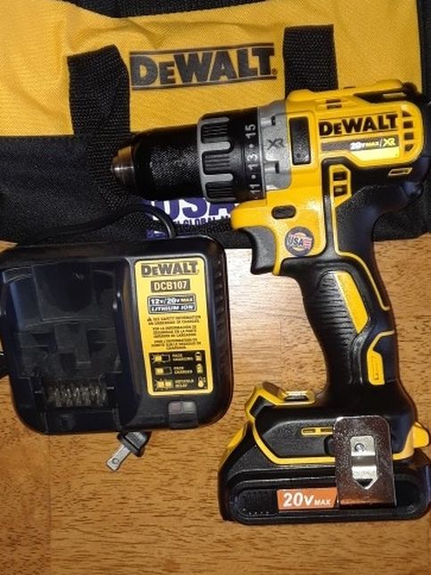 DeWalt 20 Volt Brushless XR Half-inch Drill Kit