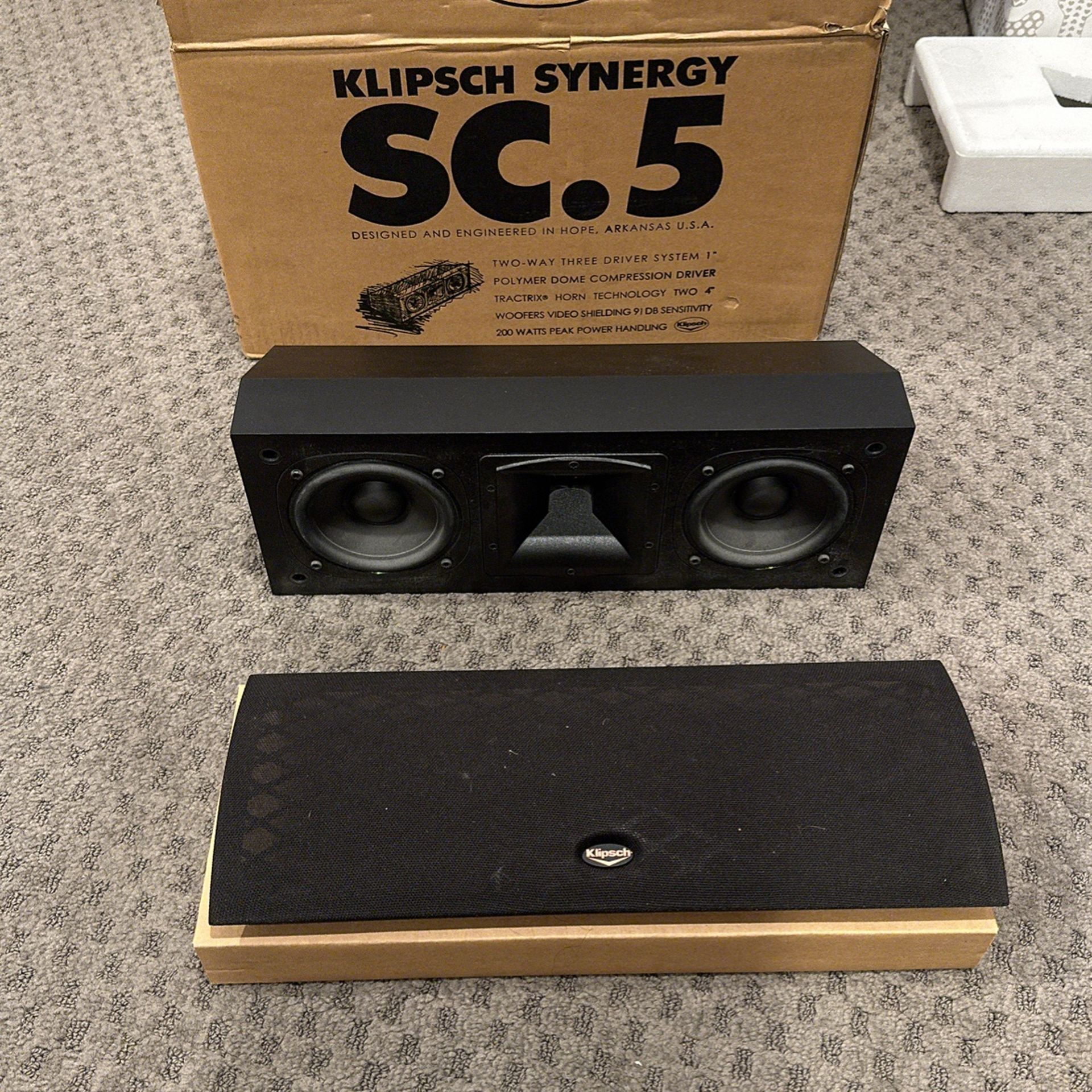 Klipsch Sc.5 Center Channel Speaker