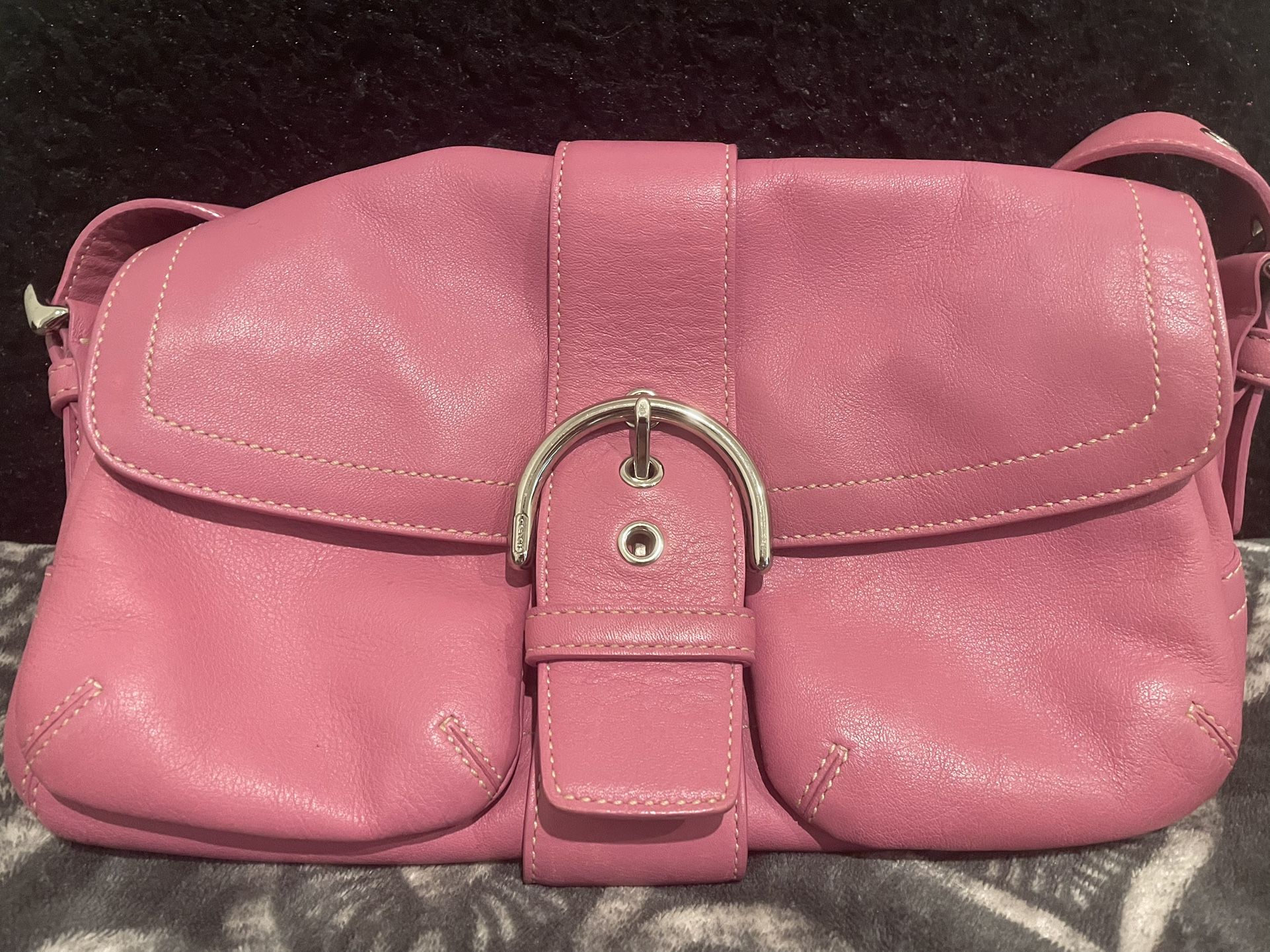 Y2K Barbie Pink Coach Purse Vintage 3653