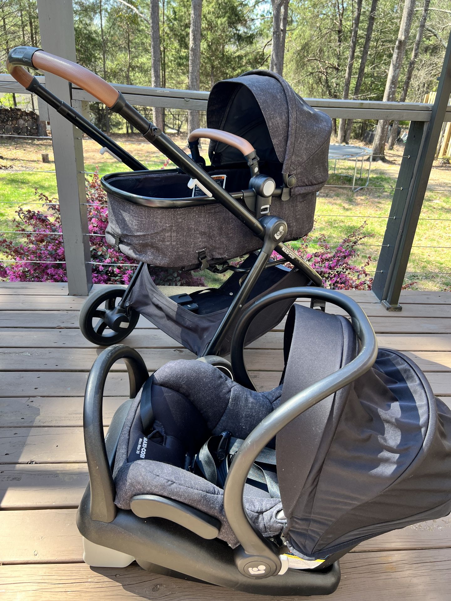 Maxi Cosi Bassinet Stroller And Infant Car Seat 