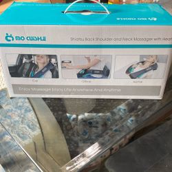 Back Shoulder & Neck Massager AND exfoliating back scrubber