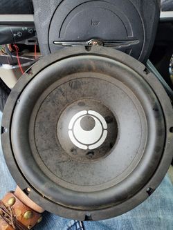 8" and a 10" old school RE Audio subwoofers