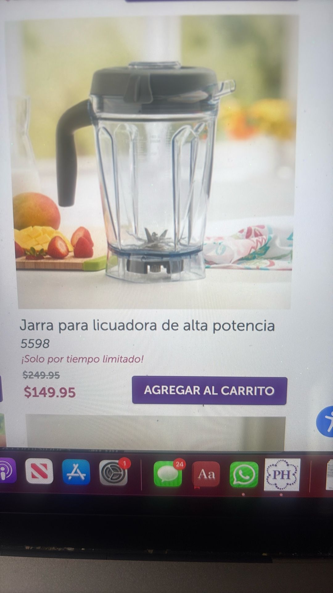 Jarra P Licuadora Princess House
