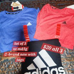 Lots Of 3 Adidas Shirts 