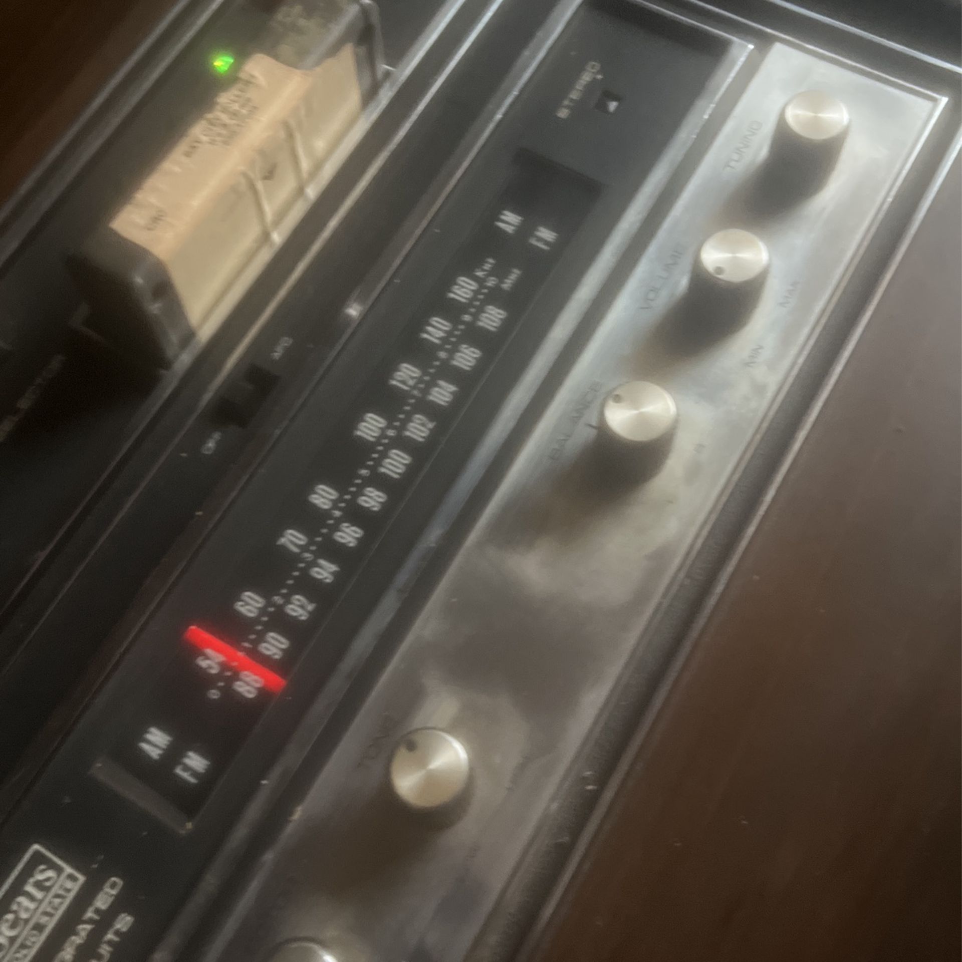 Vintage Sears 8 Track AM-FM Console
