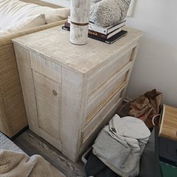 Coastal Dresser Or Entry Table Or End Table Three Drawers