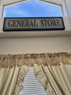 General Store Antique Sign $20