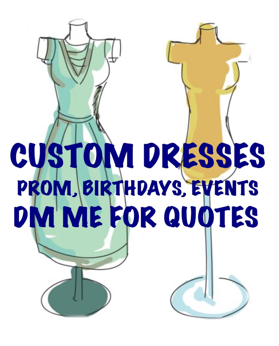 custom dresses