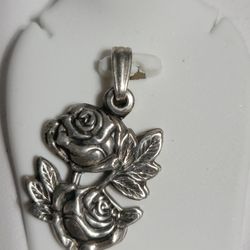 Sterling Silver Religious Pendant