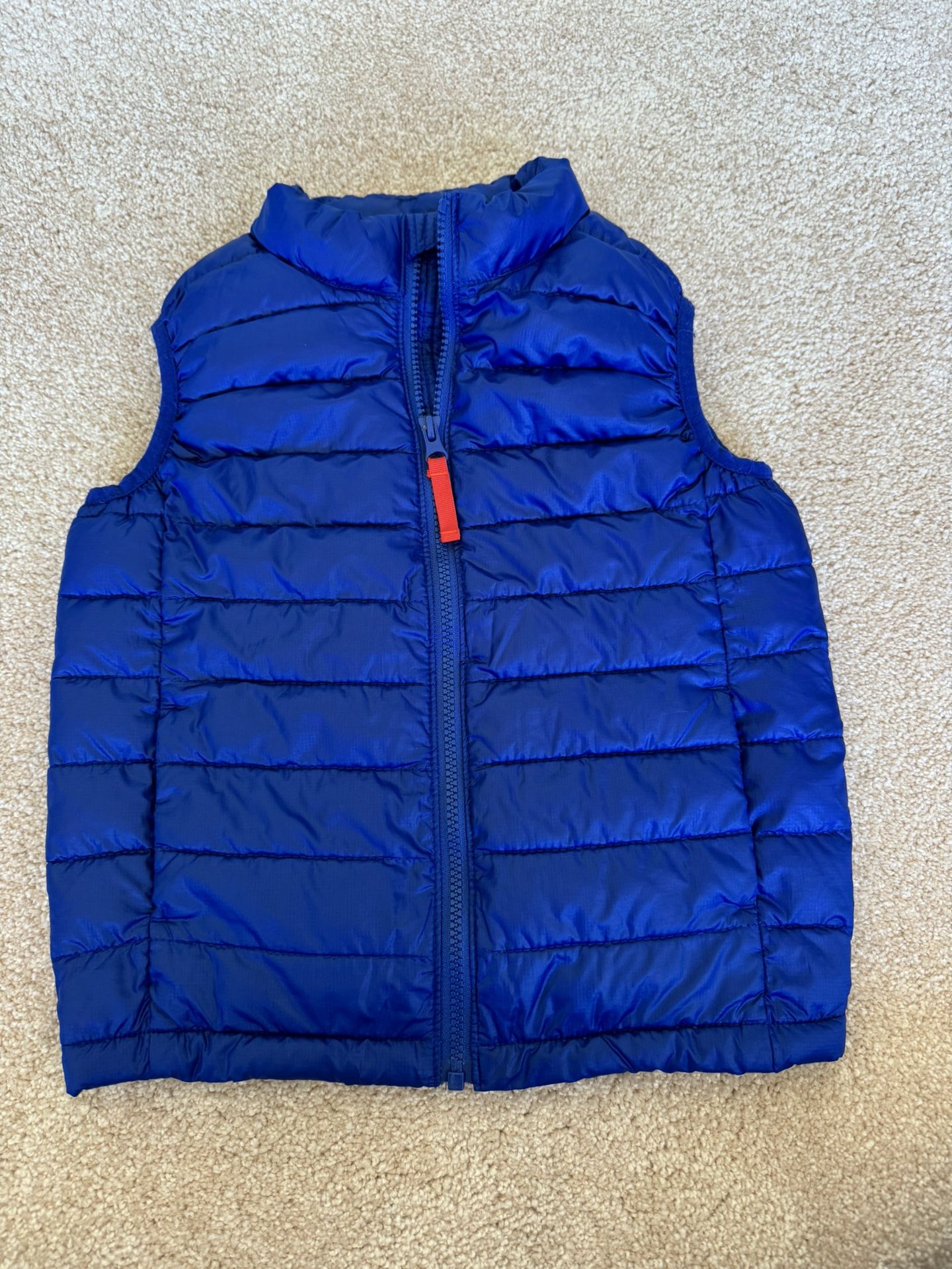 Puffer Vest, Primary, Kids Size 6-7, Excellent Condition