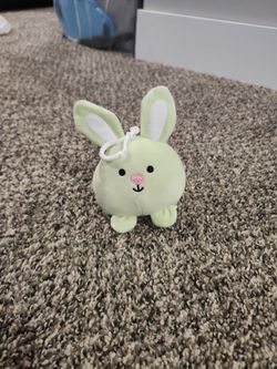 Easter Stuffed Animal With Plastic Ring To Hang