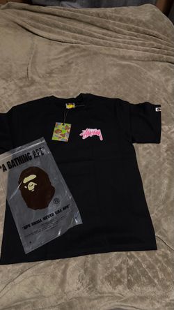 BAPE White Graphic T-Shirt