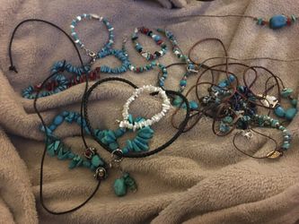 Handmade bracelets ,necklaces