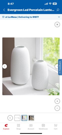 Rechargeable Lamp Set Of 2