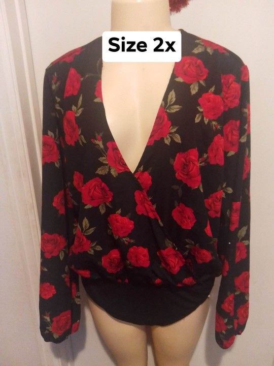 New women's bodysuit size 2X