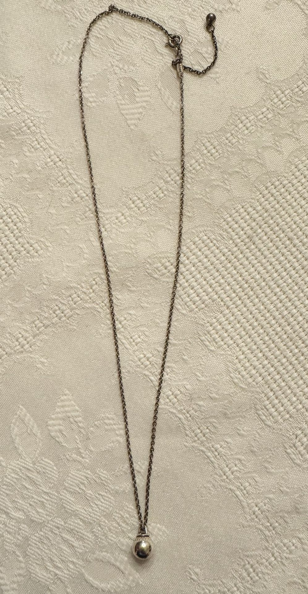 Tiffany’s Ball Pendant Necklace