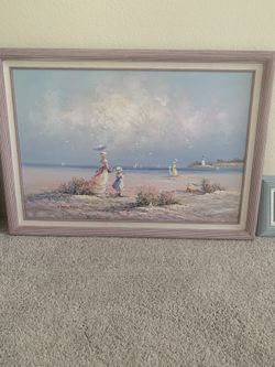 3 oil painting pictures