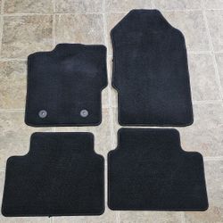 19-23 5th Gen Ford Ranger Oem Floor Mat Set Black