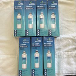 LOT of Leave Water Filter Replacments LV-1000P LG LT1000P ADQ747935 Premium NIB!