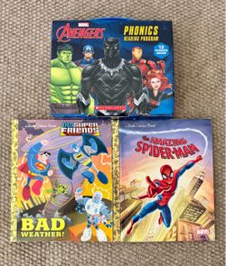 Superhero Book Lot