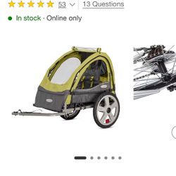 Instep Bike Trailer For Baby Or Child 