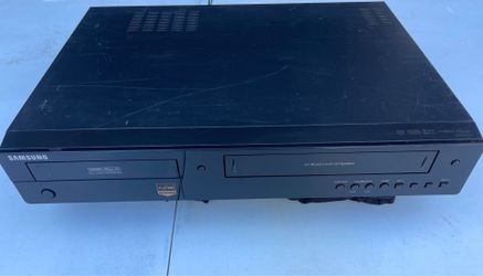 VCR  DVD VHS player.