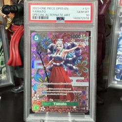 One Piece Yamato SP OP05 PSA 10 OPTCG card