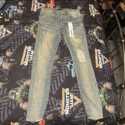 Purple Jeans Size 31