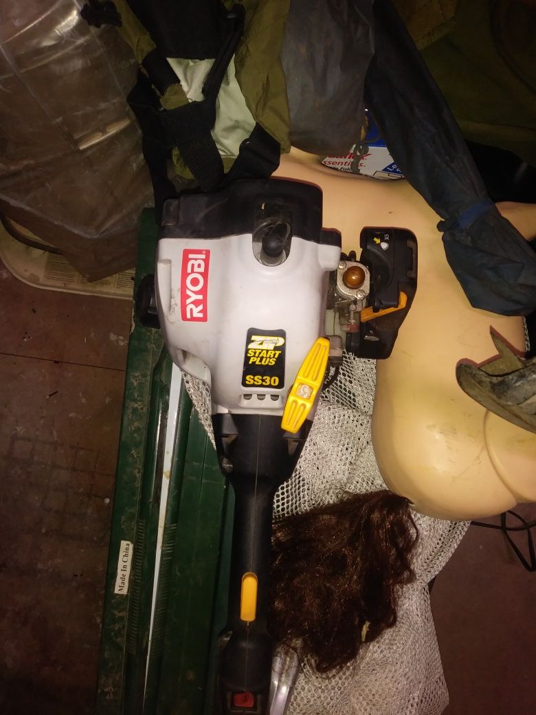 2 RYOBI ZIP START PLUS SS30 GAS POWER YARD TRIMMER for Sale in
