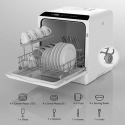 $250 HAVA COMPACT COUNTERTOP DISHWASHER 