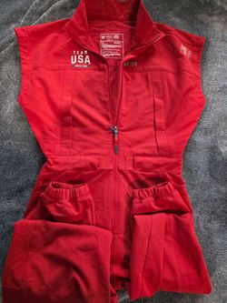 New FIGS Team USA Cargo Jumpsuit XXS