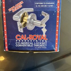 Cal-Royal Explorer XP Series Lever Locks