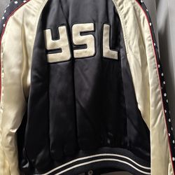 YSL TEDDY BOMBER JACKET