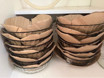 Platos de vidrio